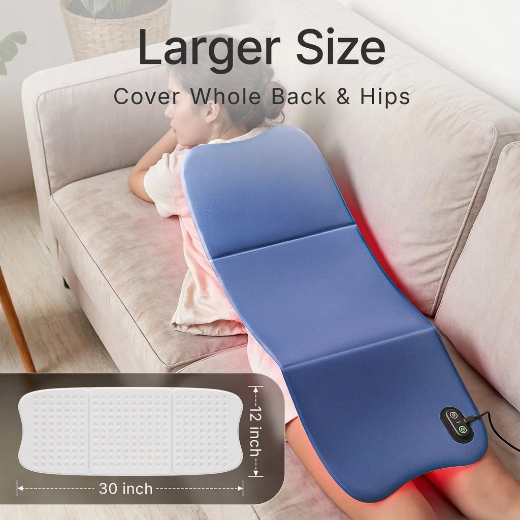 Large Red Light Pad covering the back and hips